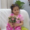 Váy chấm bi cổ nơ size 2-6- v32275-VÁY XUÂN HÈ BÉ GÁI